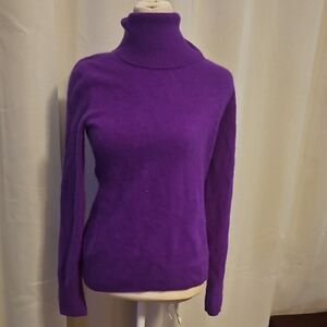 J.Crew Italian Cashmere Turtleneck Sweater L